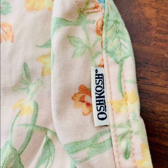 Oshkosh Girls Floral Print Cargo Capris, size 3T - Picture 4 of 6